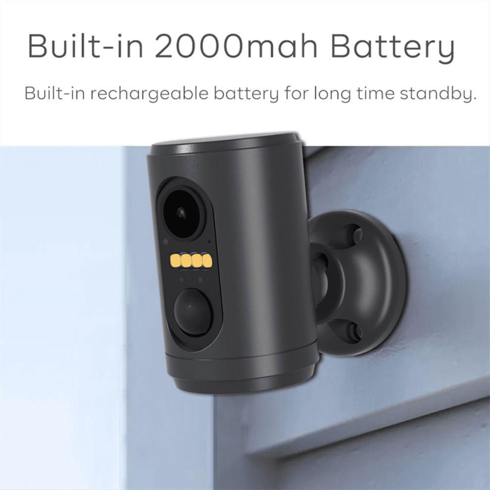 1080P Mini Wi-Fi Security Camera With Pir Motion Detection 393040966598