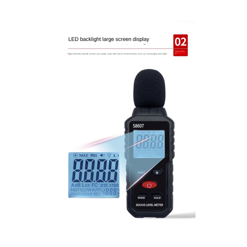 Digital Sound Level Meter 30-130 dB(A) Noise Meter 1