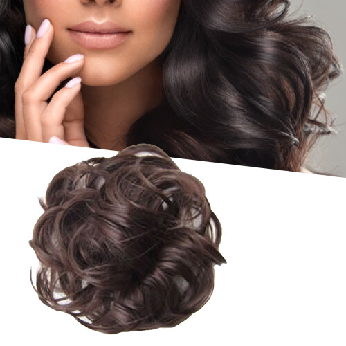 Limei messy hair bun chignon extension 1 piece 2