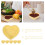 Heart-Shaped Ceramic Bowls 6 pcs 5