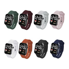 (1PC Pink) 1pc Digital Smart Sport Watch couple children watch Watches Digital Led Electronic Wristwatch