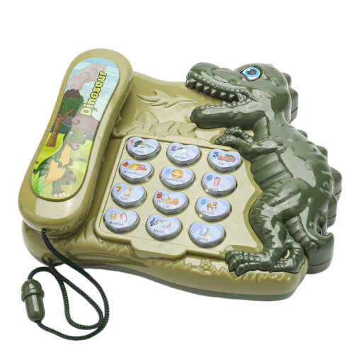 Dinosaur Interactive Telephone Toy ABS 3+ Years 1