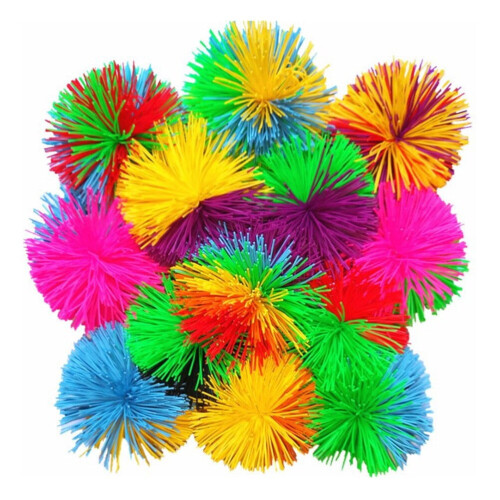 Silicone Koosh Ball Sensory Toy 6 cm 6 pcs 1
