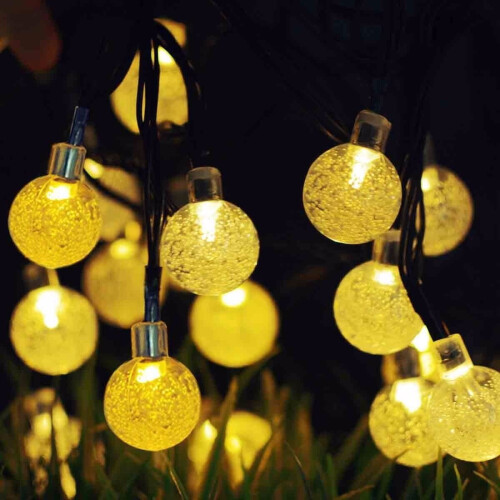 LINKPAL Solar LED String Lights Warm White 30 LED 1
