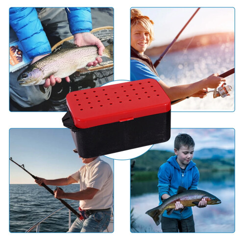 Toudaret portable bait box double-layer 1 unit 1