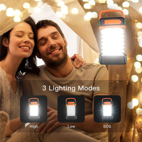 LINKPAL solar lantern collapsible LED 1 pack 2