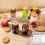 Glass Cups with Lids and Straws 16 oz 8 pcs 3