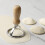 Ravioli Cutter Stamp Mold Set 4 inch 7 pcs with Rolling Pin 2