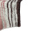 Red table runner 16x90 inch silk abstract modern pattern 8