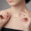Moon Eclipse Necklace Pendant Silver Jewelry for Women 7