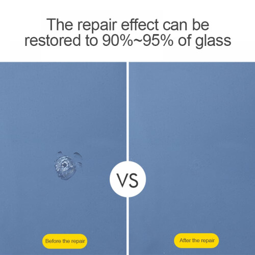 Windshield Repair Resin Kit with Blade and Strip 1