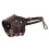 PU Leather Dog Muzzle Adjustable Mesh Grooming 8