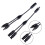 Solar Y-branch parallel adapter cable waterproof 2-4 pcs 6