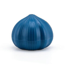 (navy blue) Easy-Twist Garlic Clove Press Crusher, Garlic Ginger Twister Chopper
