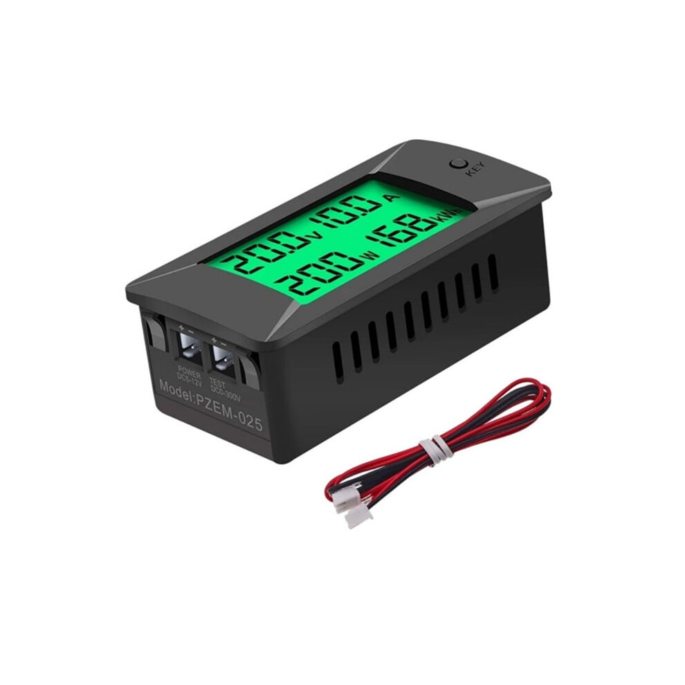 Digital Voltage Current Meter Dc 0-300V 300A Lcd 946140667508