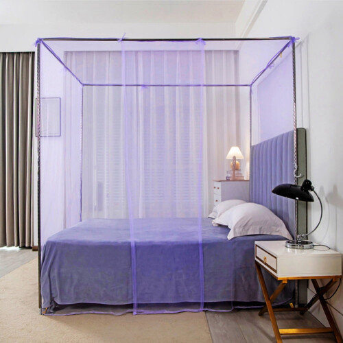 King Size Mosquito Net Canopy with Thin Mesh 1