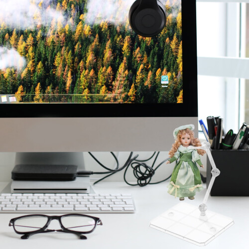 Action Figure Stands Adjustable Display Holder 4pcs 1