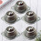 Universal Steel Ball Steering Wheel for Robot Models Silver 6