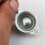 Universal Steel Ball Steering Wheel for Robot Models Silver 3
