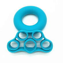 (A04) 1PCS Finger Gripper Silicone Hand Gripper Resistance Band Hand Grip Wrist Stretcher Finger Expander Strength