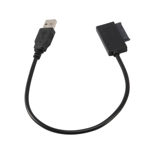 USB 2.0 to Mini SATA II Adapter Cable 2 pcs 1