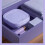 LINKPAL portable washing machine 8L purple 8