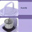 LINKPAL portable washing machine 8L purple 4