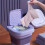 LINKPAL portable washing machine 8L purple 5