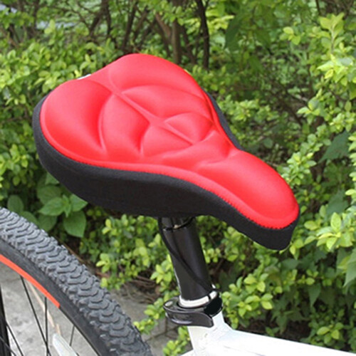 Limei bicycle saddle cover with foam and gel padding 2
