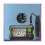 HD borescope with LED light 8 mm lens 2 m hard line 6