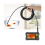 HD borescope with LED light 8 mm lens 2 m hard line 5