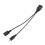 Mini OTG Cable Adapter USB to USB 4-Pack 3