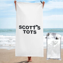 Scott's Tots vicces mikroszálas strandtörölköző 85x152 cm