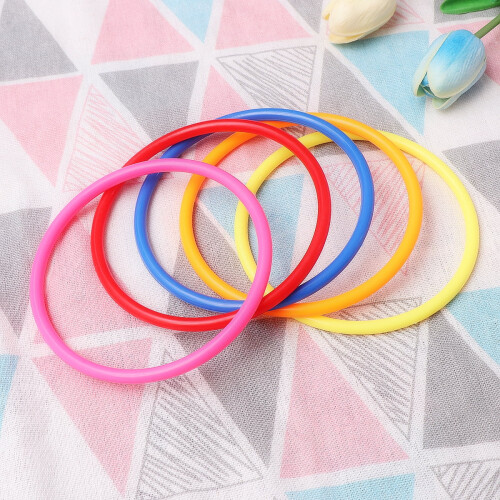 NUOLUX toss rings set assorted colors 12 pieces 2