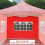 Canopy Tent Side Wall Enclosure 10x10 ft 2