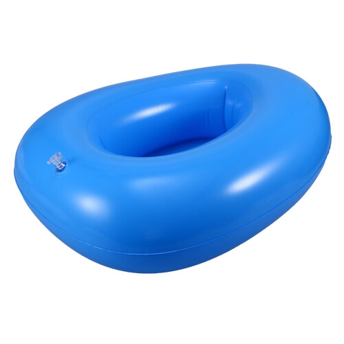 Inflatable Bed Pan for Elderly, Portable and Washable 2
