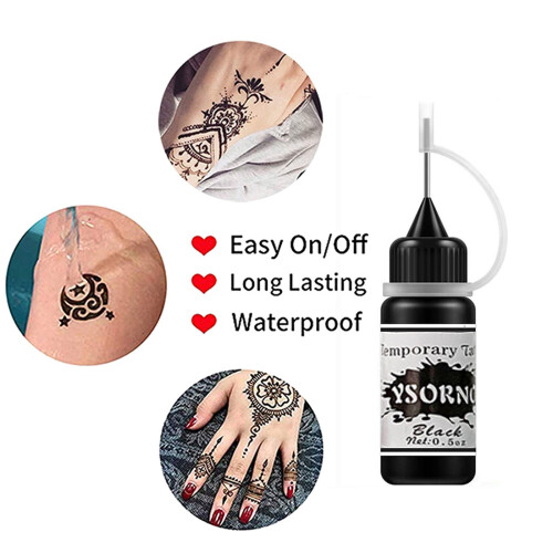StoBays temporary tattoo kit 2 colors 2