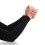 Cycling Arm Sleeve UV Protection Fingerless Black 1 Pc 5