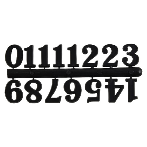 Roman numeral clock numbers for wall clock replacement 1