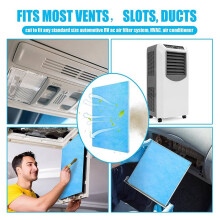 2rouleau Filtre de Ventilation D'Air Réutilisable MERV 6 de 12 X 120 Pouces, à Découper sur Mesure, Filtre de Ventilation de Électrostatique de