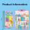 Squeegee Art Kids Paint Kit Creative Set 35 pcs 5