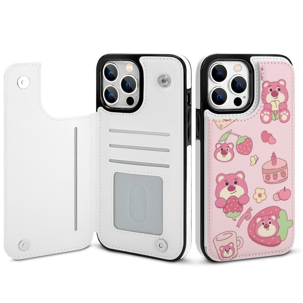 Lotso Wallet Case For Iphone 14 Pro Max Pu Leather Flip 9370362144867