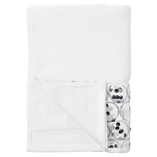 Sinatra bathroom towel set white 3-piece 2