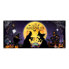 Hlandsky Garage Friends Halloween2024Nový kryt na garážové dvere na Halloween