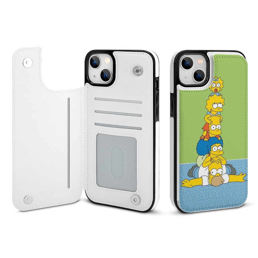 Iphone 14 Plus Wallet Case Pu Leather Flip Folio With Card 9370362145970
