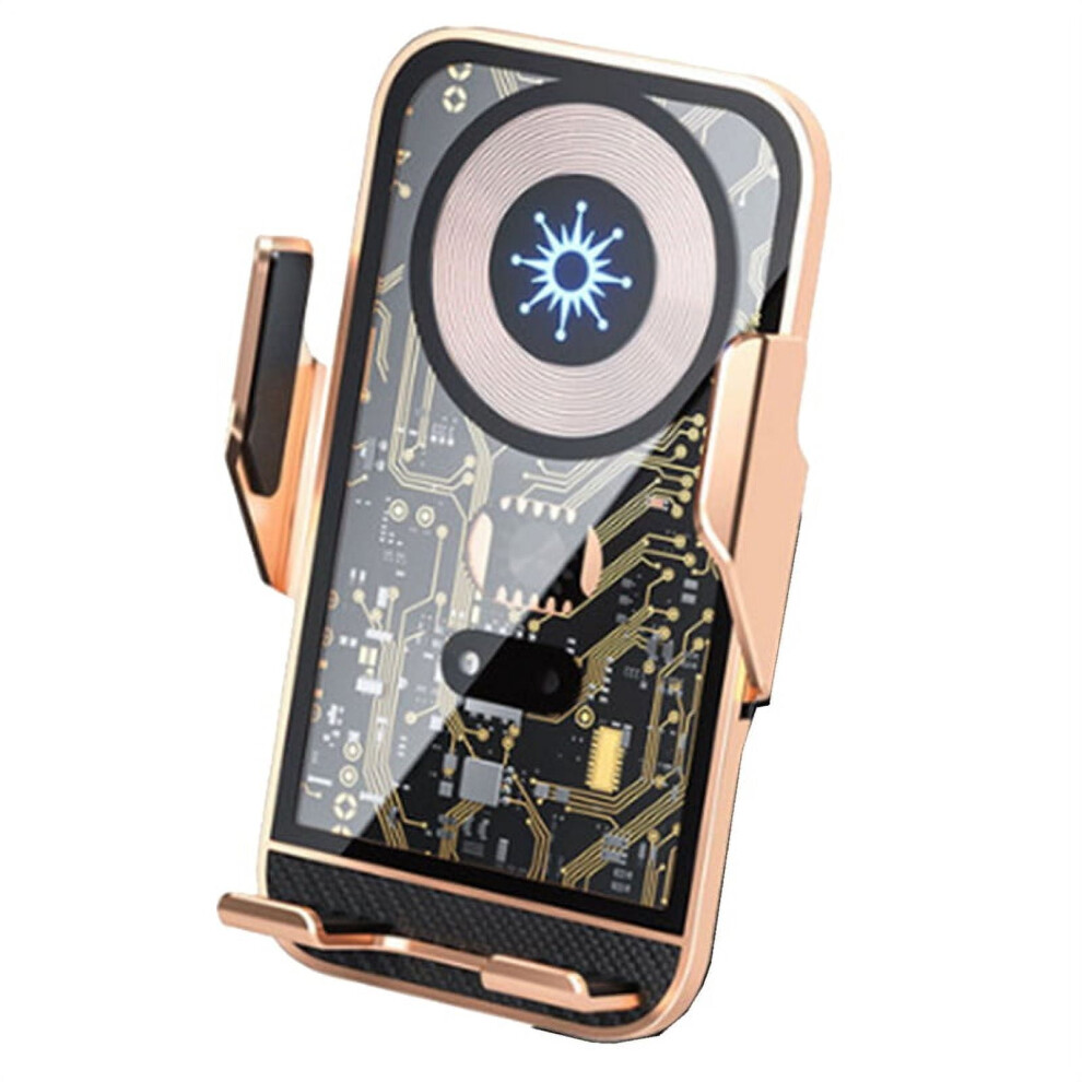 Wireless Car Charger Vent Mount 15W Gold 9370362147028