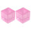 SUGARMOM TPR ice cube squeeze toys transparent square 2 pcs 2