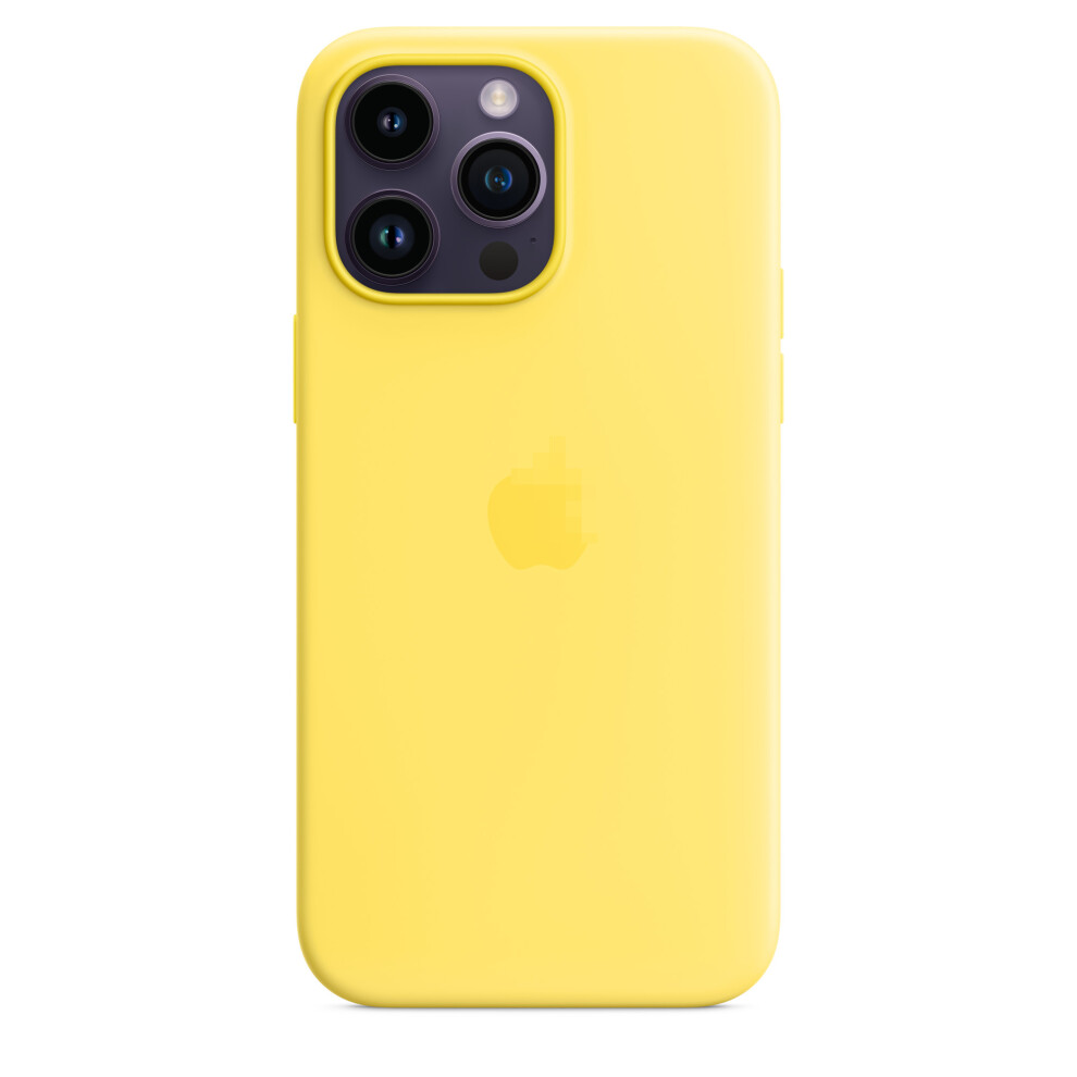 Iphone 14 Pro Max Silicone Case With Magsafe, Canary Yellow 9370362151223