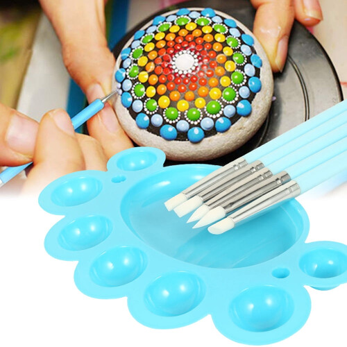 Mandala dotting tools set for rock and pebble art, 27 pcs 1