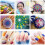 Mandala dotting tools set for rock and pebble art, 27 pcs 5